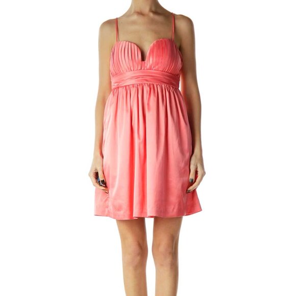 BCBGeneration Dresses & Skirts - BCBGeneration Pink Empire Waist Cocktail Dress